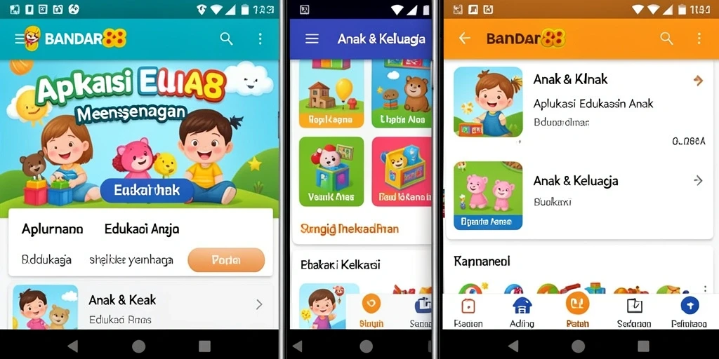 Tampilan antarmuka pengguna BANDAR88 yang interaktif dan menarik.