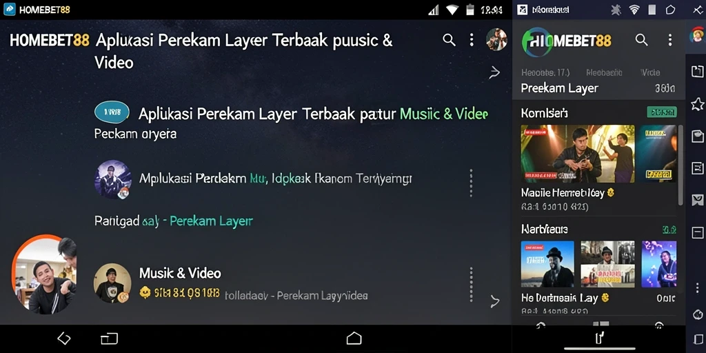 Tampilan antarmuka <strong>HOMEBET88</strong> saat merekam layar dengan fitur unggulan.