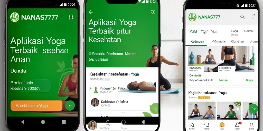 Tampilan antarmuka NANAS777 yang intuitif dan fungsional untuk praktik Yoga.